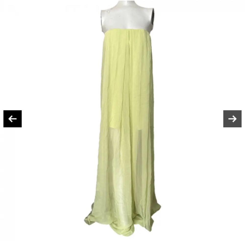 Cushnie Green Silk Jumpsuit